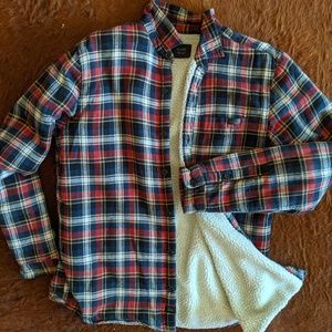 Used Men's Sherpa Lined Shacket by Globe